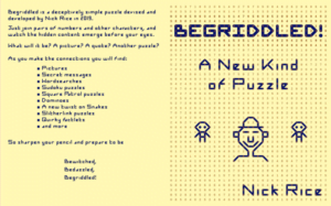 Cover of first Begriddled book, A New Kind of Puzzle